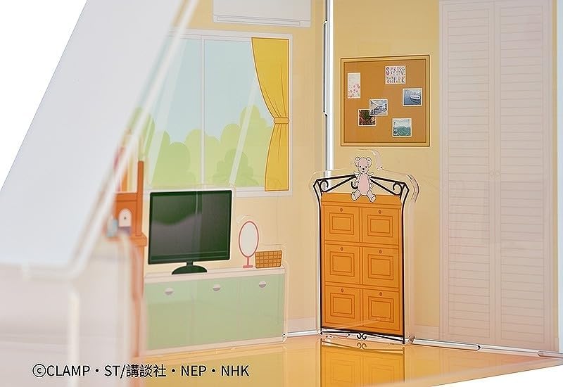 Good Smile Company Cardcaptor Sakura: Clear Card acryl Diorama Background (Sakura's Bedroom)