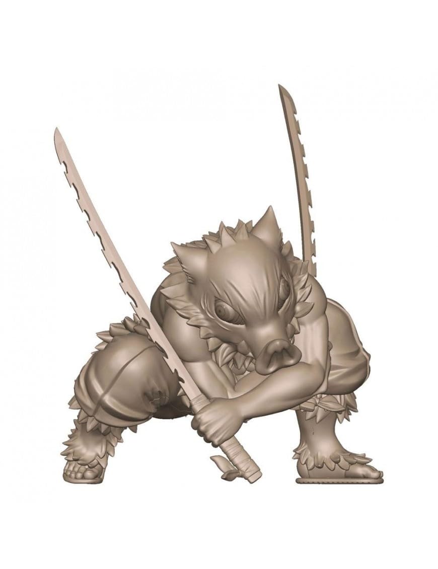 Little Buddy Furyu - Demon Slayer - Inosuke Hashibira Noodle Stopper Figure