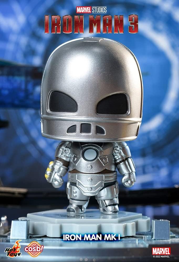 Hot Toys Iron Man 3 Cosbi Iron Man Mark 1 Figure 8cm