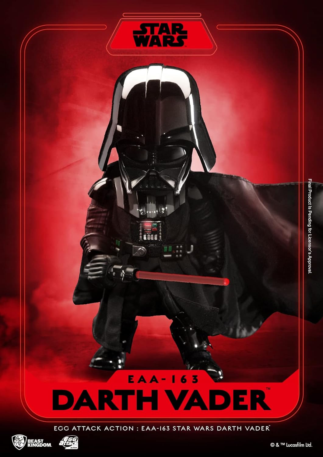 Beast Kingdom - Star Wars EAA-163 Darth Vader Action Figure