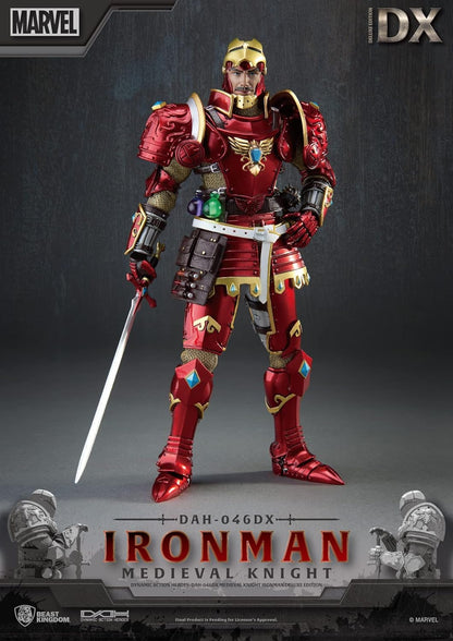 Beast Kingdom DAH-046DX Medieval Knight - Iron Man Deluxe Version