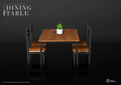 Beast Kingdom Toys Diorama Props Series accessoires pour figurines Dining Table Set