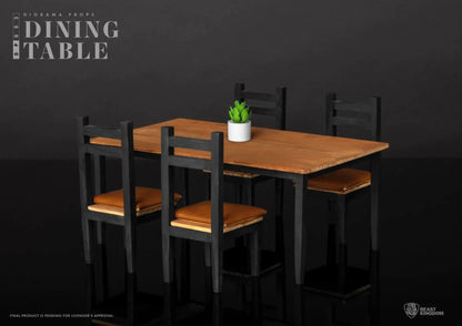 Beast Kingdom Toys Diorama Props Series accessoires pour figurines Dining Table Set