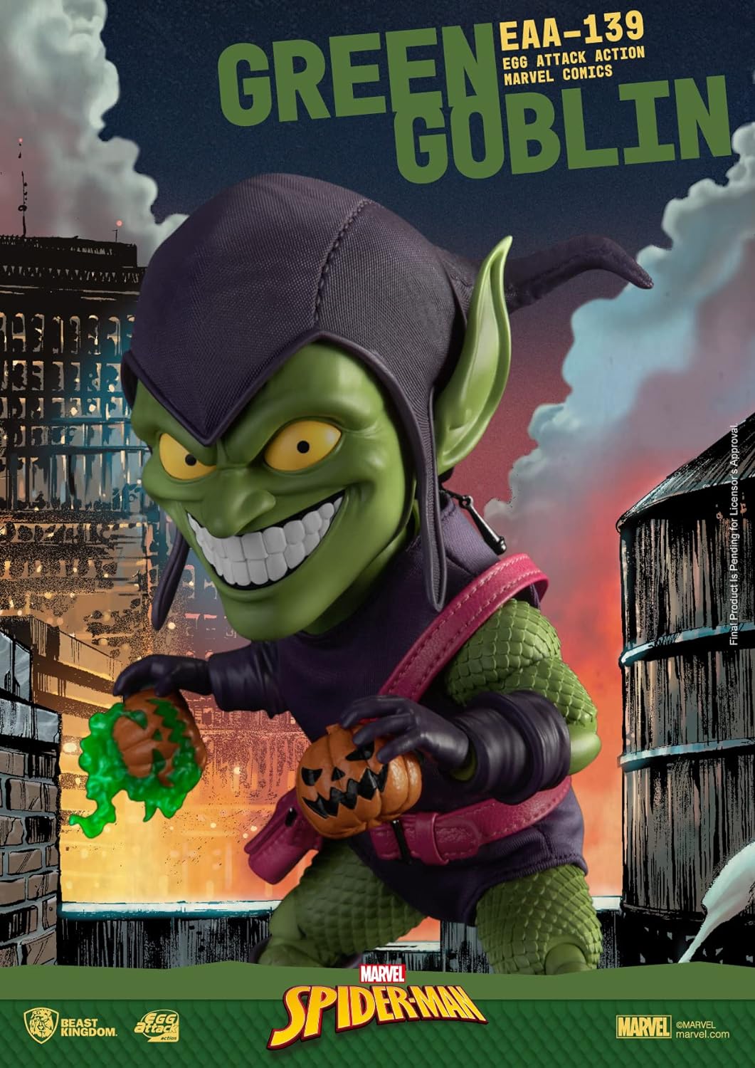 Beast Kingdom - Marvel Comics - EAA-139 Green Goblin Action Figure