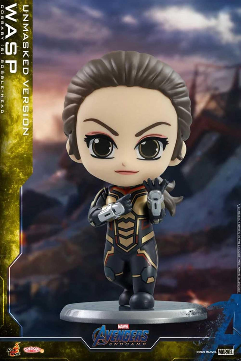 Hot Toys Avengers: Endgame figurine Cosbaby (S) The Wasp (Unmasked Version) 10 cm