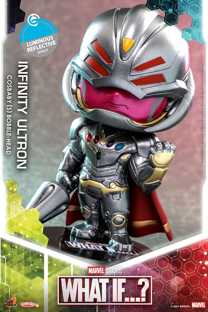 Hot Toys What If.? 10 cm Infinity Ultron Cosbaby (S) Figurine