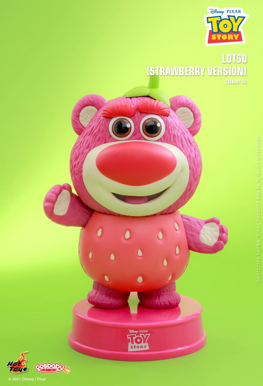 Hot Toys Toy Story 3 figurine Cosbaby (S) Lotso (Strawberry Version) 10 cm