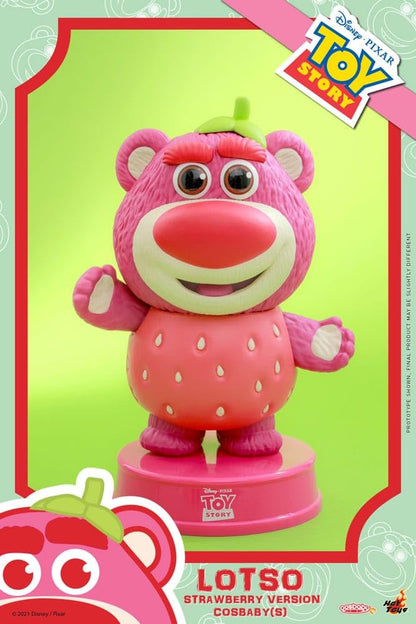 Hot Toys Toy Story 3 figurine Cosbaby (S) Lotso (Strawberry Version) 10 cm