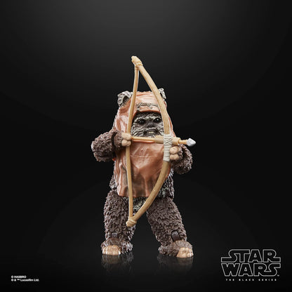 Star Wars Hasbro Wars The Black Series Wicket, Wars: Return of Jedi 6-Inch Action Figures, F7050, Multicolor