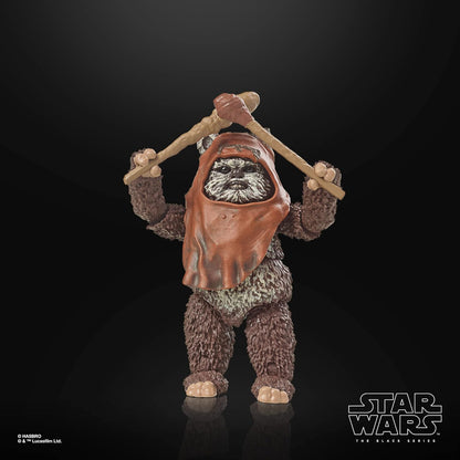 Star Wars Hasbro Wars The Black Series Wicket, Wars: Return of Jedi 6-Inch Action Figures, F7050, Multicolor
