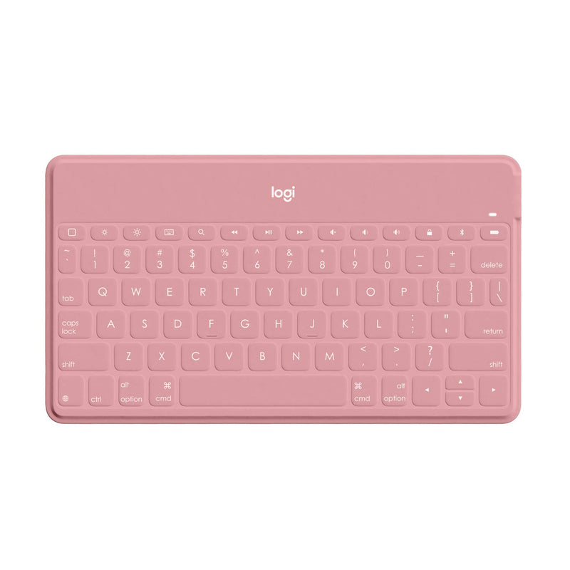 Logitech Keys-To-Go Wireless Bluetooth Keyboard, QWERTY Italian Layout - Pink