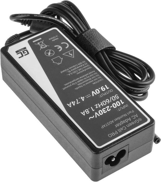 GC PRO Power Supply for Asus A52 K50IJ K52 K52F K52J K53S K53SV X52 X52J X53S X53U X54C X54 X54H Laptop Charger with Power Cable (19V 4.74A 90W)