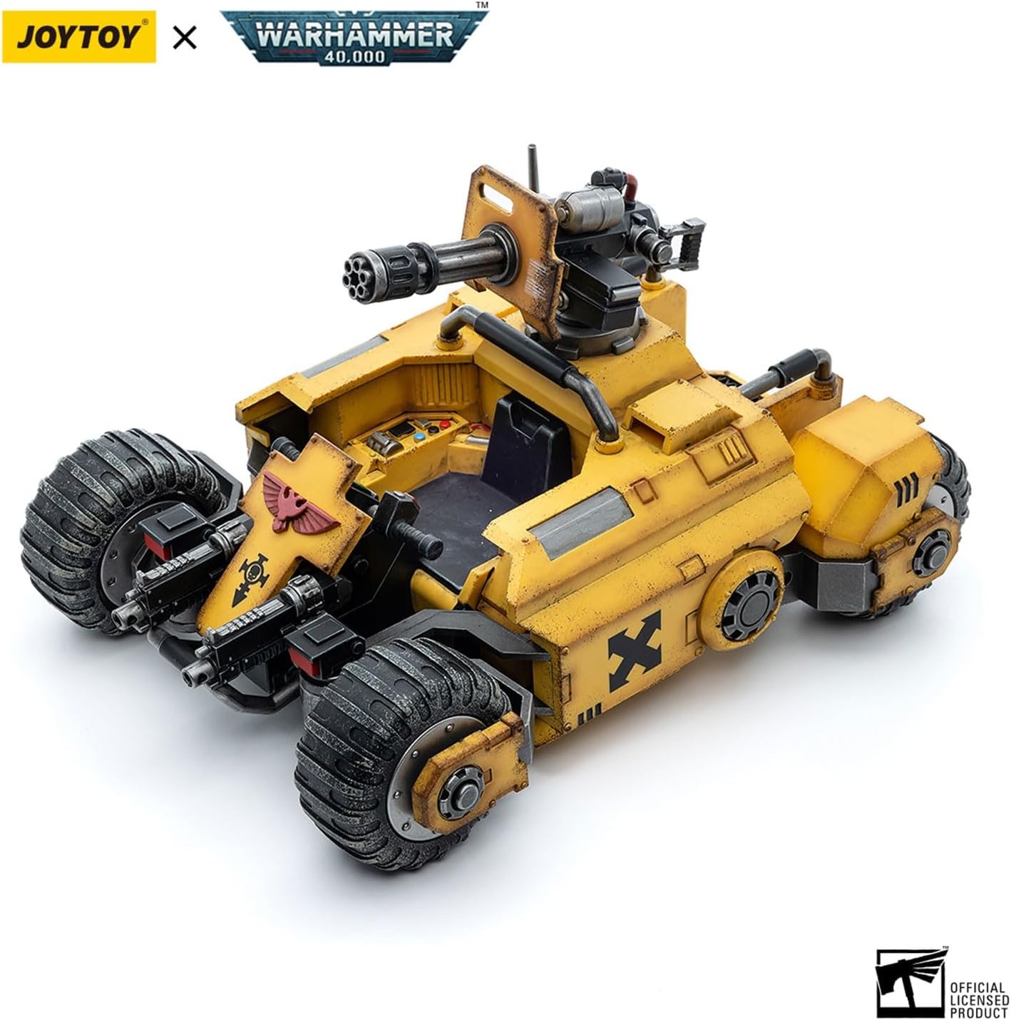 Joy Toy (CN) Warhammer 40k véhicule 1/18 Imperial Fists Primaris Invader ATV 26 cm