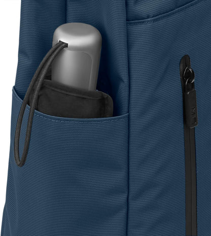 Moleskine ET20FMTRBKB20 Business Backpack, 15-Inch, Can Store Devices, Metro Roll-Top Backpack, Sapphire Blue