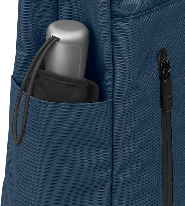 Moleskine ET20FMTRBKB20 Business Backpack, 15-Inch, Can Store Devices, Metro Roll-Top Backpack, Sapphire Blue