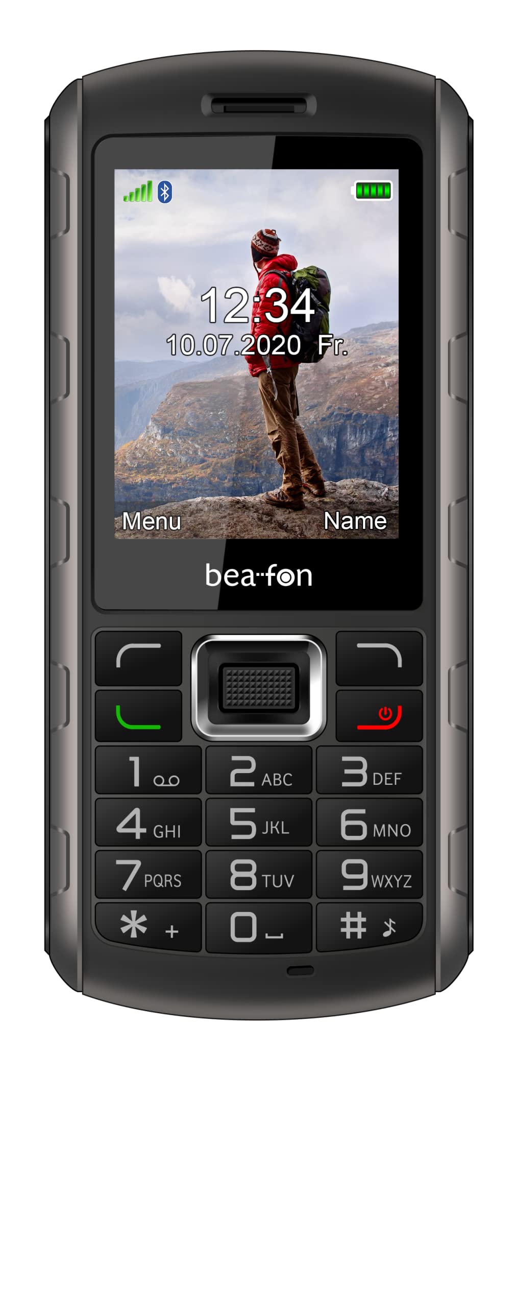 Beafon, Mobile Phone, AL560, Active Line, Outdoor Mobile Phone, IP68 Waterproof, Dustproof, 2.4 Inch (6.1 cm), Colour Display, Camera, Torch, Button Mobile Phone, Colour Black, 2G