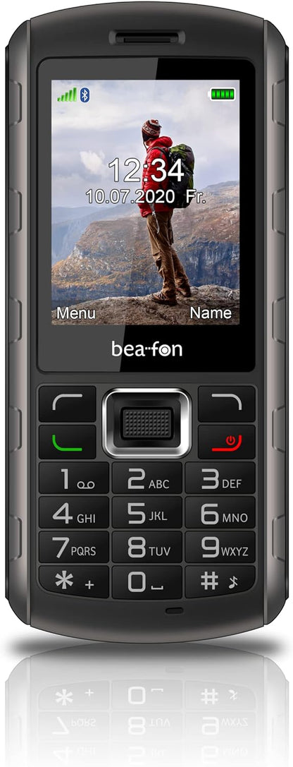 Beafon, Mobile Phone, AL560, Active Line, Outdoor Mobile Phone, IP68 Waterproof, Dustproof, 2.4 Inch (6.1 cm), Colour Display, Camera, Torch, Button Mobile Phone, Colour Black, 2G