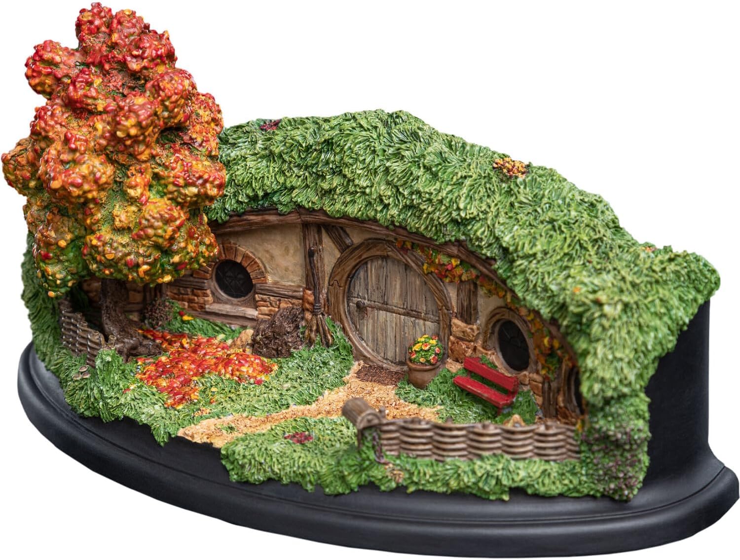 Le Hobbit statuette 18 Gardens Smial 15 cm