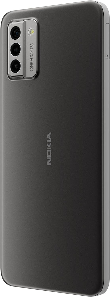 Nokia G22 6.52” HD+ Dual SIM Smartphone, Android 12, 50MP AI camera, 3-Day 5050 mAh Battery, QuickFix repairability, 2 years OS upgrades, 3 years monthly security updates, 3-year warranty - Grey 4/64 GB Grey