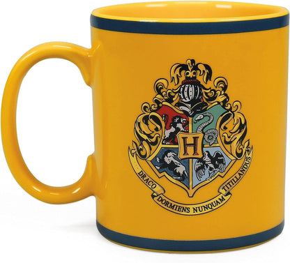 Harry Potter - Everyday Mugs - Harry Potter Hufflepuff Crest Boxed Mug 400ml