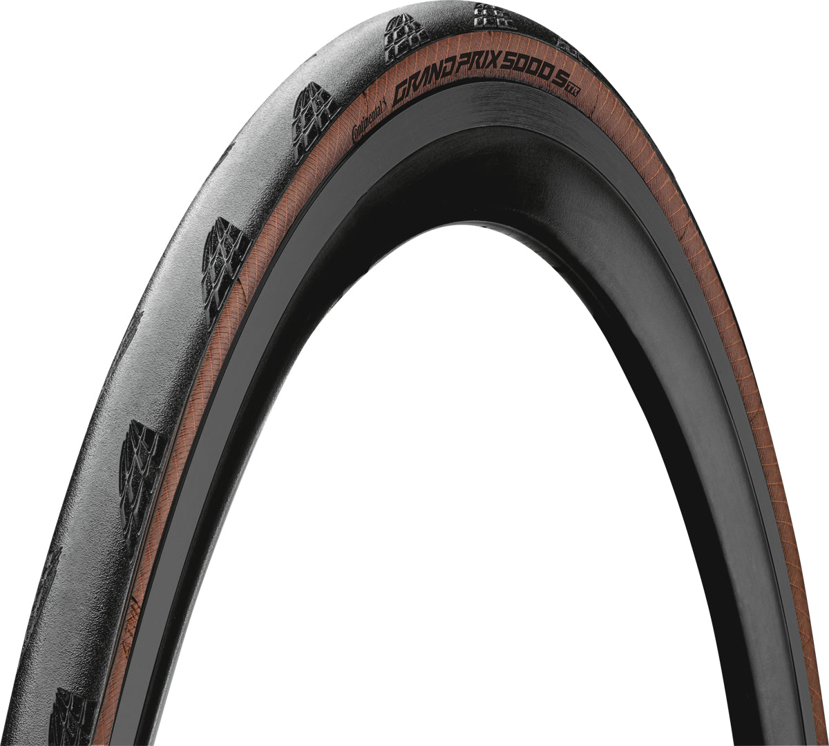 Continental Grand Prix 5000S Tubeless Ready Tyre Foldable Blackchili Compound 2021 Black/Transparent 700X28C