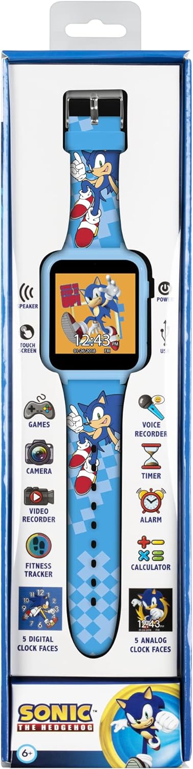 Sonic , Jungen Smart-Watch, Blue Printed, SNC4055