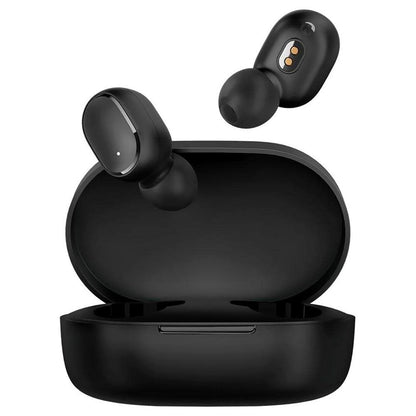 Xiaomi Redmi Buds Essential, HD Sound Quality, Bluetooth 5.2, 18 Hour Battery Life, IPX4 Water Resistance, Mono/Stereo Mode, Game Mode, Clear Call (Black) Black/White