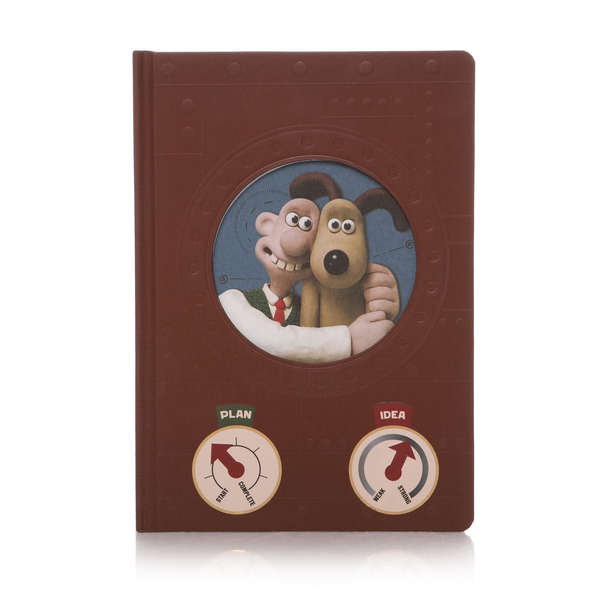 Half Moon Bay Quaderno da scrittura A4 Wallace & Gromit, 21x14,8x1,8 cm