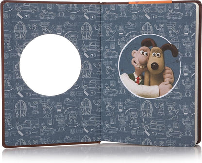 Half Moon Bay Quaderno da scrittura A4 Wallace & Gromit, 21x14,8x1,8 cm