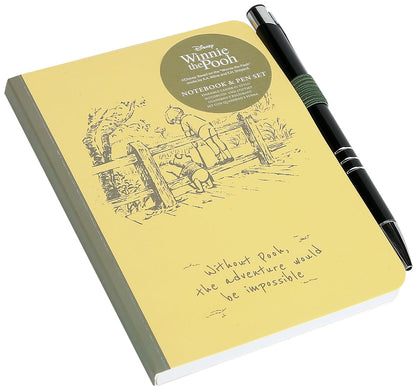 Winnie the Pooh Half Moon Bay Notebook A6 | Hardback Note Book | Lined Notebook Gifts For Women Gifts For Adults | Disney Gifts For Women Adults | Cute Notebook