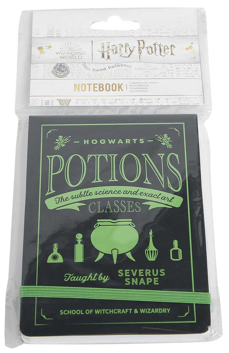 Harry Potter Half Moon Bay Pocket Notebook - Potions - Notebook Journal Accessories