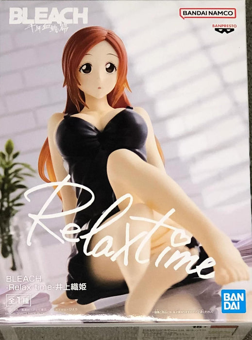 Banpresto - Actionfigur Orihime Inoue Bleach, Relax Time, 11 cm, BP19436, Mehrfarbig