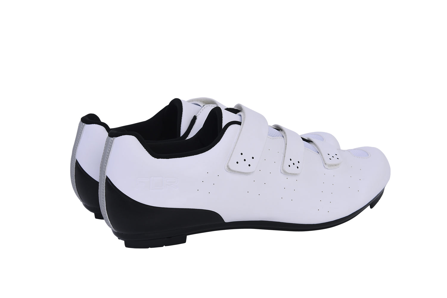 FLR F-37 Road Shoe in White/Black - Size 40