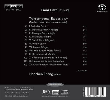 Franz Liszt: Transcendental Études