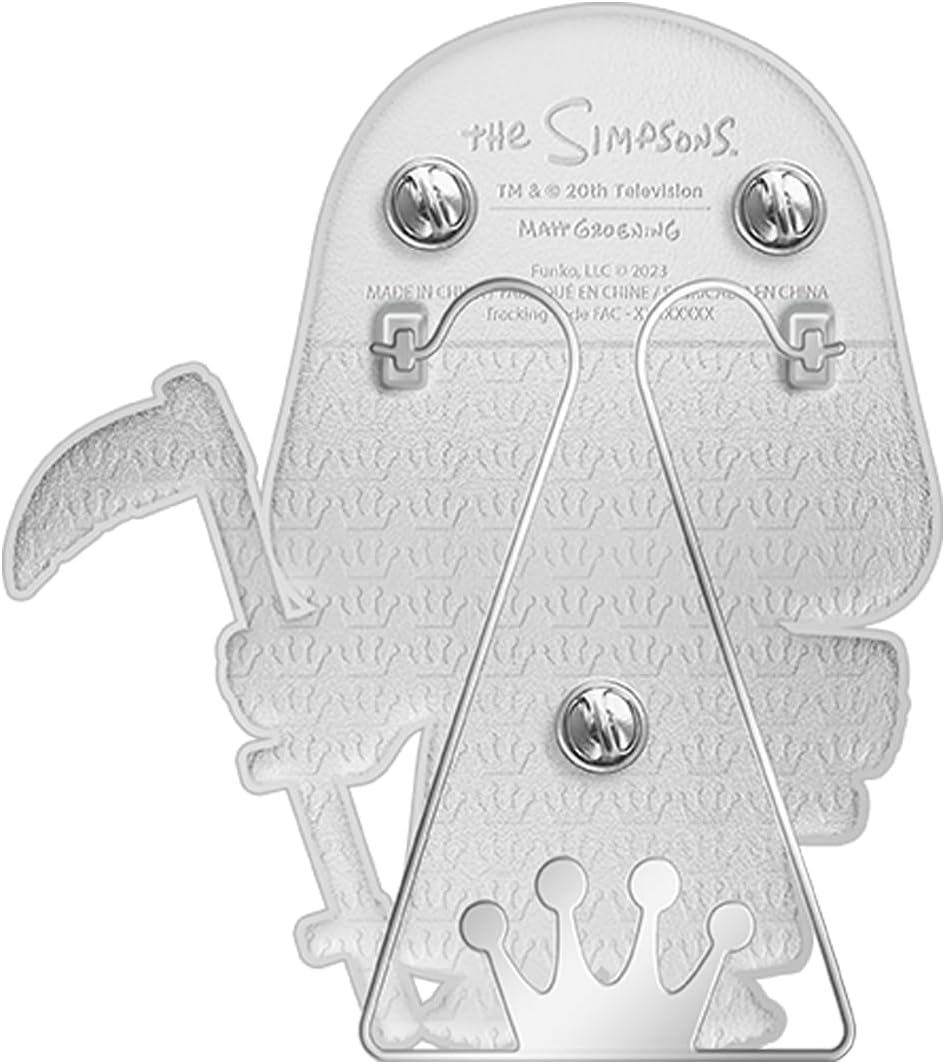 Funko Loungefly Large Enamel Pin HORROR: SIMPSONS - Homer Simpson - HOMER - the Simpsons Enamel Pins - Cute Collectable Novelty Brooch - for Backpacks & Bags - Gift Idea - Official Merchandise
