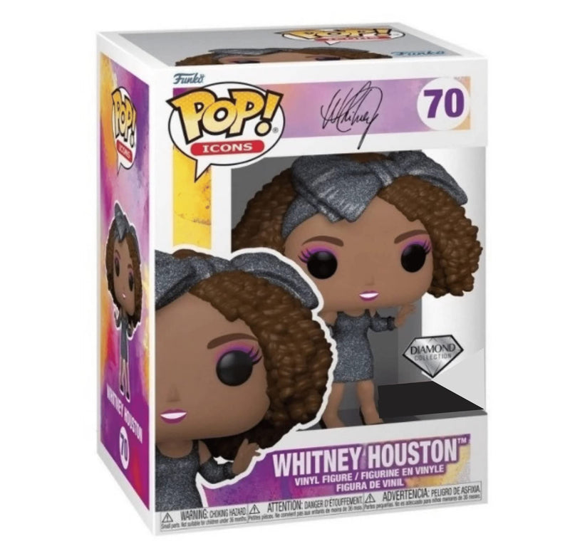 Funko! Pop Diamond Glitter Excl Whitney Houston (H