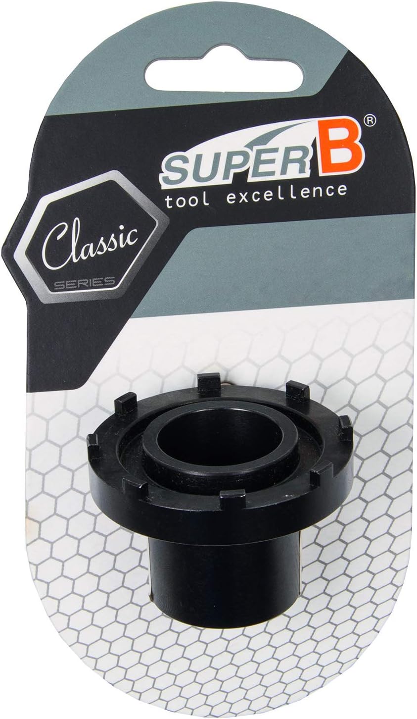 Super B Unisex's TB-1067 E-Bike Motor Locking Ring Tool Black
