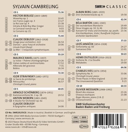 Sylvain Cambreling Conducts Berlioz/Debussy/Ravel/Stravinsky/...