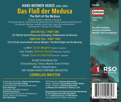 Hans Werner Henze: Das Floß Der Medusa (The Raft of Medusa)