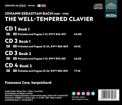 J.S. Bach: The Well-tempered Clavier