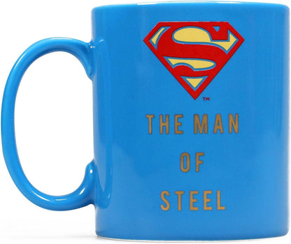 Half Moon Bay DC Comics - Everyday Mugs - Supeman 'Man of Steel' Boxed Mug 400ml Superman (Man of Steel)