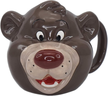 Half Moon Bay - Disney The Jungle Book Shaped Mug - Baloo - 3D Mug Gift - Office Mug