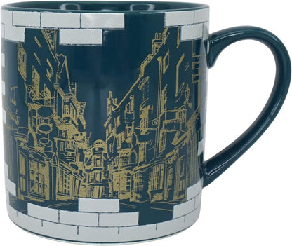 Harry Potter Taza – Diagon Alley – Taza de trabajo – 325 ml tazas para adultos