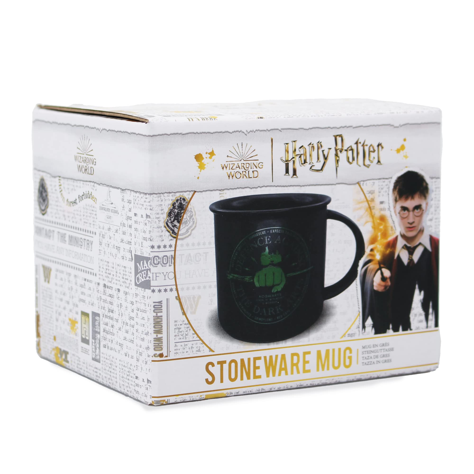 Half Moon Bay - Harry Potter Mug - 430ml - Dark Arts - Work Mug Mugs for Adults Cup - Enamel Mug