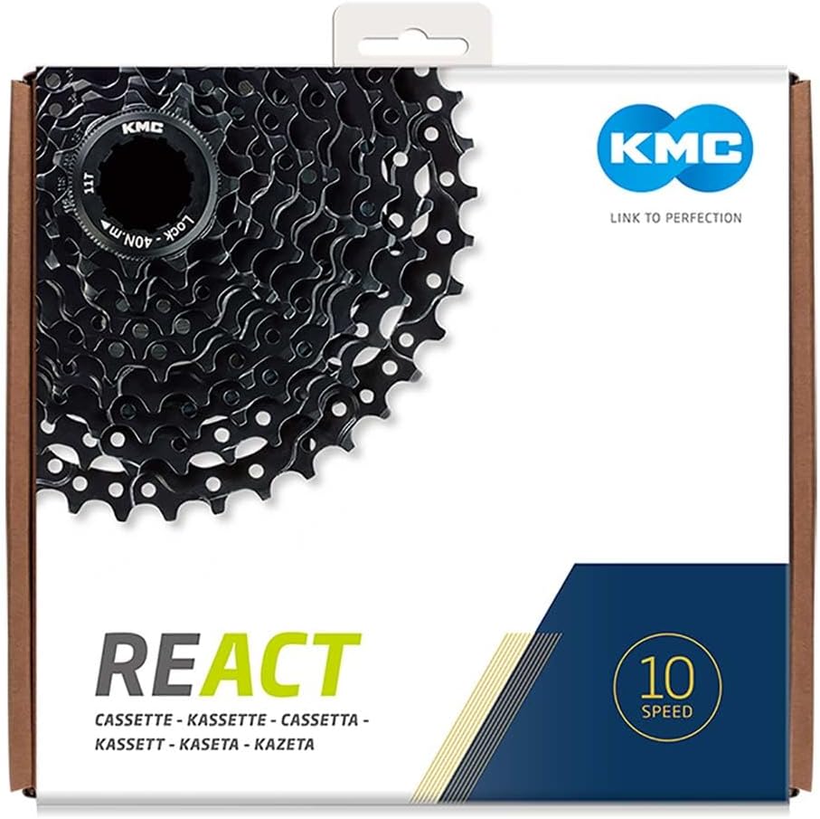KMC React 11 Speed Cassette, Black, 11/50T