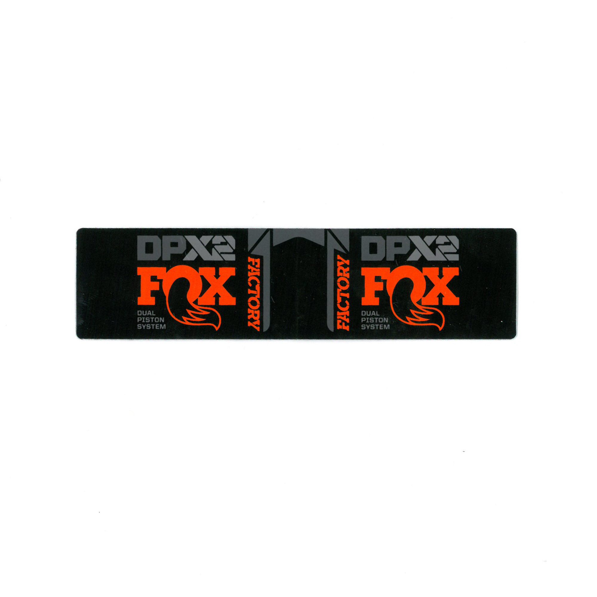 FOX Shock FLOAT DPX2 Factory EVOL 7.25+ / 165-230mm Airsleeve Decal 2021
