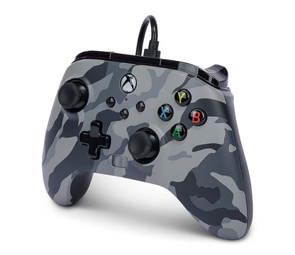 PowerA Enhanced Wired Controller for Xbox Series X|S, Wired Video Game Controller, Gamepad for Xbox X and S, Officially Licenced by Xbox, 2 Years Manufacturer Warranty- Arctic Camo Artic Camo