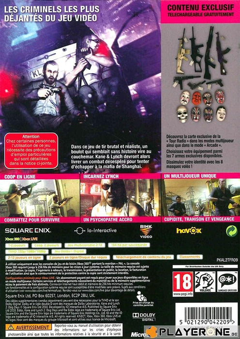 Kane & Lynch 2 : Dog Days Limited Edition