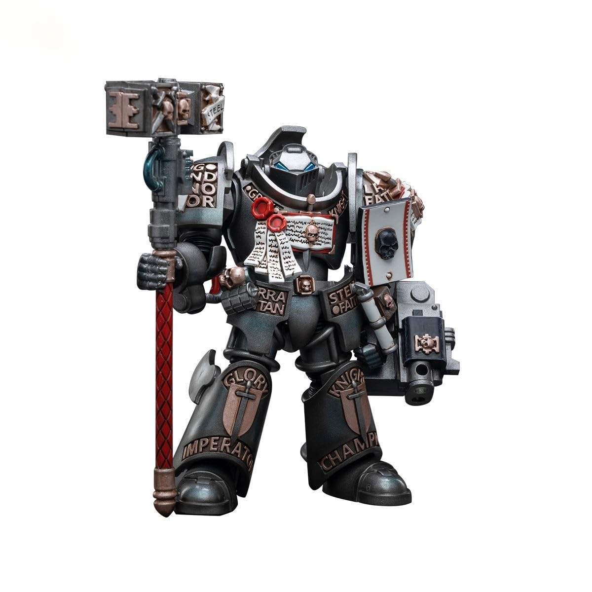 Bloomage Joytoy Tech Joytoy Warhammer 40.000 Grey Knights Terminator Caddon Vibova 1/18 Figur (Netz