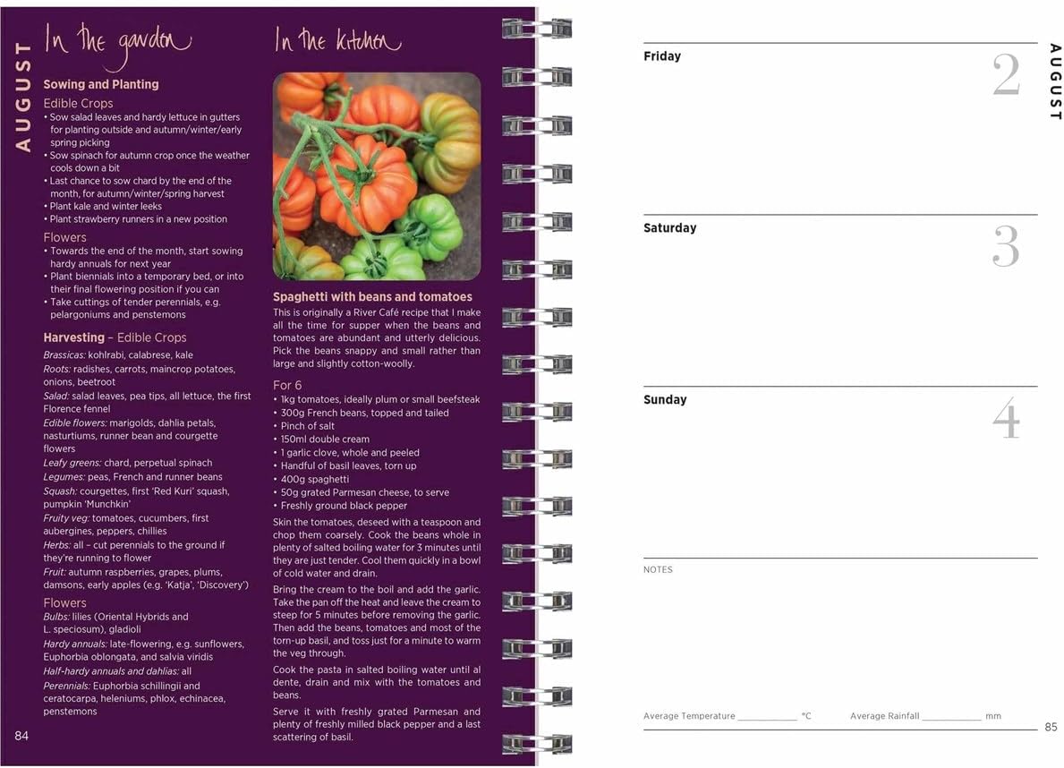 2024 Sarah Ravens Grow Eat Deluxe Diary
